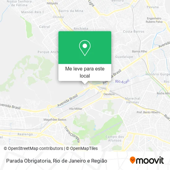Parada Obrigatoria mapa