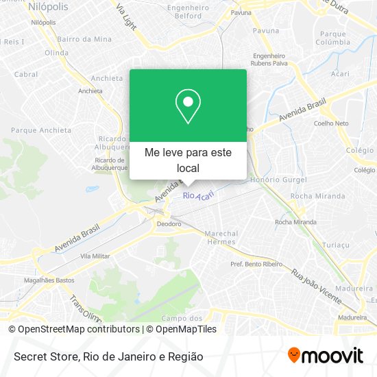 Secret Store mapa