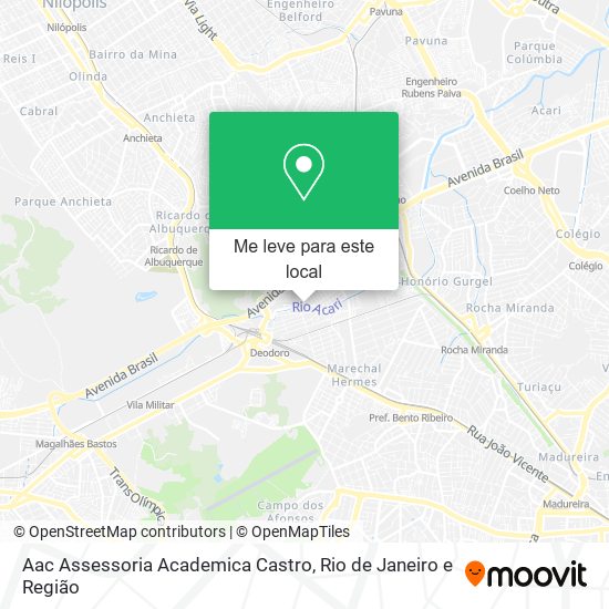 Aac Assessoria Academica Castro mapa