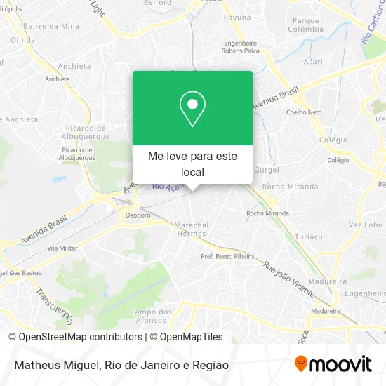 Matheus Miguel mapa