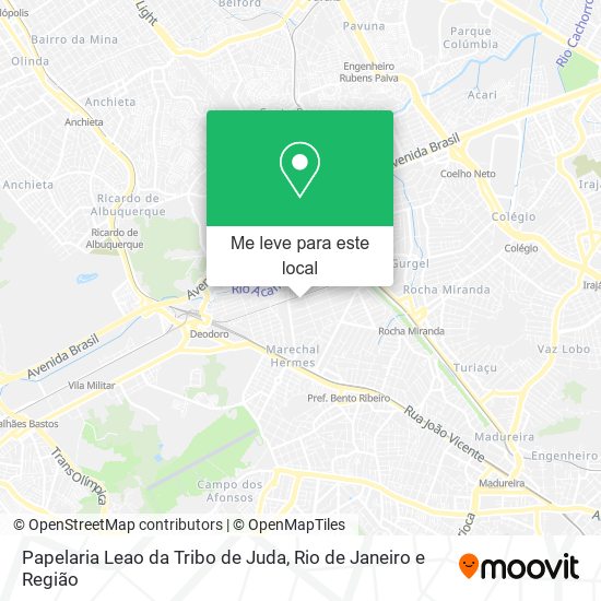 Papelaria Leao da Tribo de Juda mapa