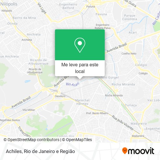 Achiles mapa