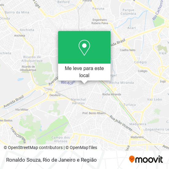 Ronaldo Souza mapa