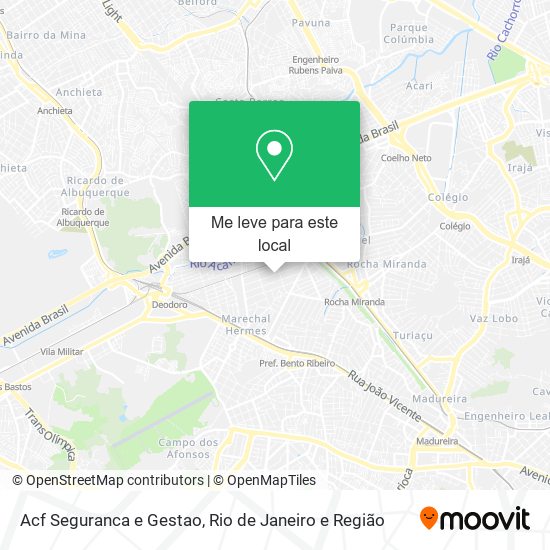 Acf Seguranca e Gestao mapa