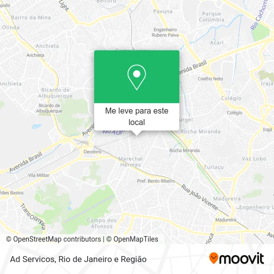Ad Servicos mapa