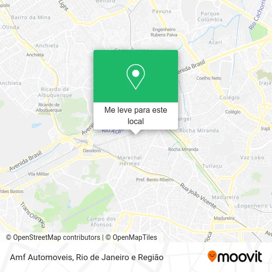Amf Automoveis mapa