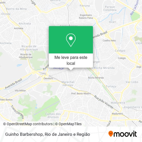 Guinho Barbershop mapa