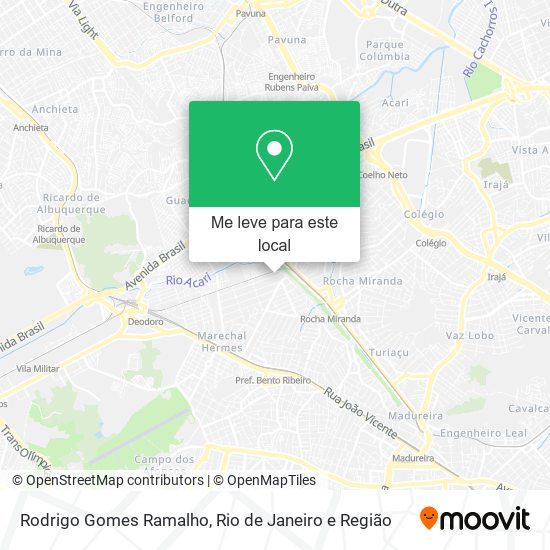 Rodrigo Gomes Ramalho mapa