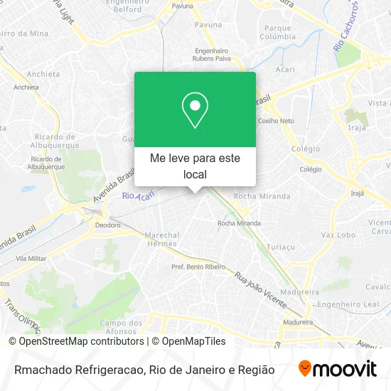 Rmachado Refrigeracao mapa