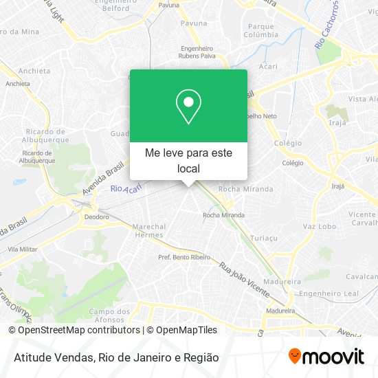 Atitude Vendas mapa