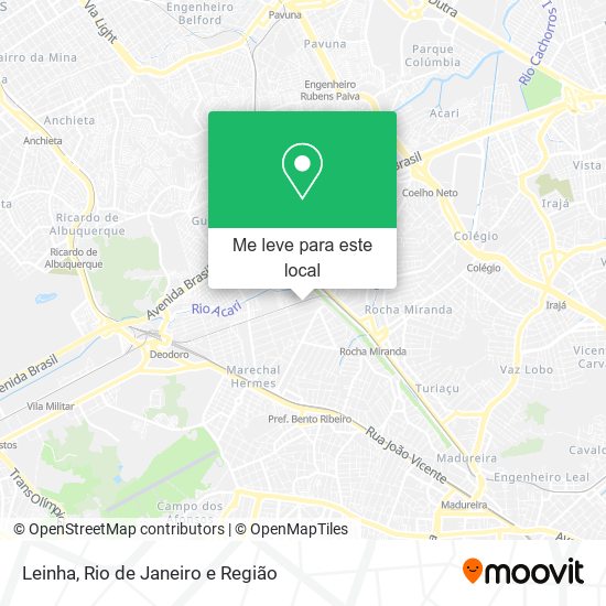 Leinha mapa