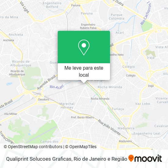 Qualiprint Solucoes Graficas mapa