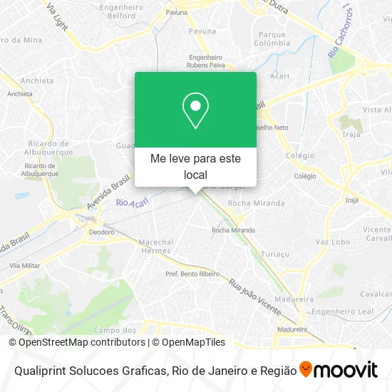 Qualiprint Solucoes Graficas mapa