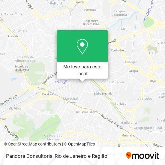 Pandora Consultoria mapa