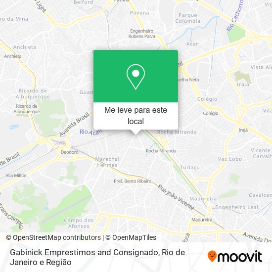 Gabinick Emprestimos and Consignado mapa