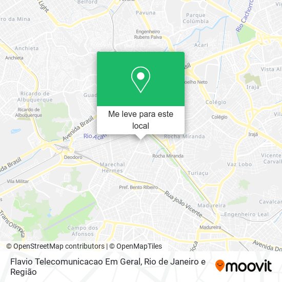 Flavio Telecomunicacao Em Geral mapa