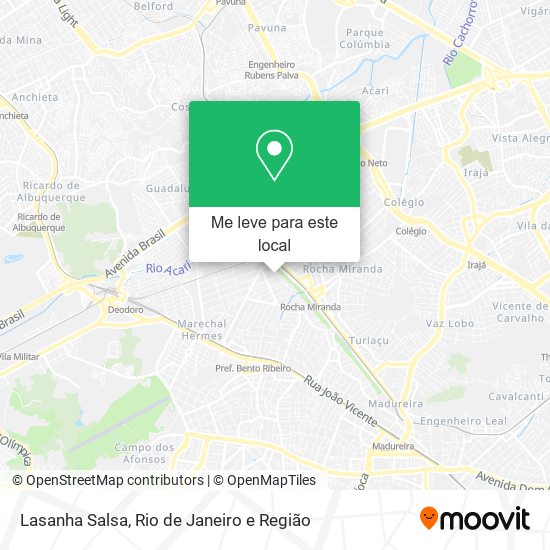 Lasanha Salsa mapa