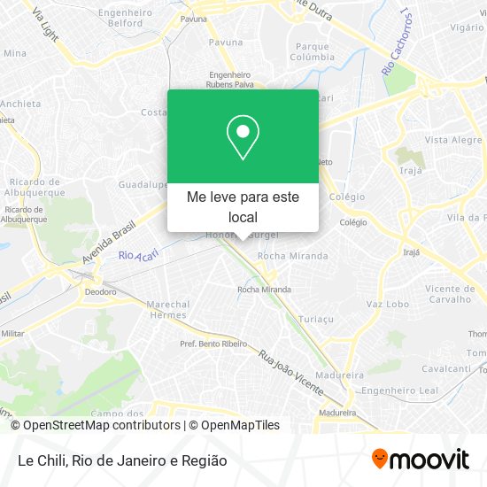 Le Chili mapa