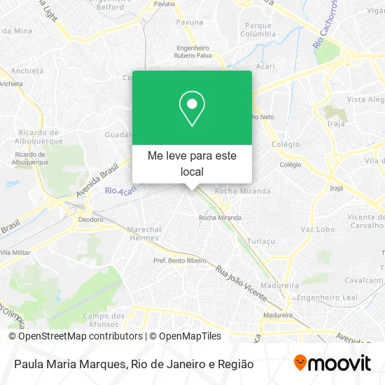 Paula Maria Marques mapa