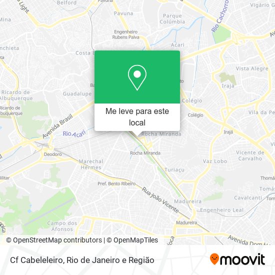 Cf Cabeleleiro mapa