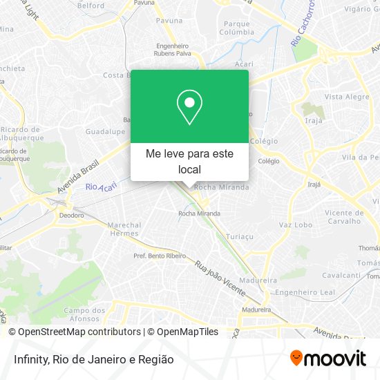 Infinity mapa