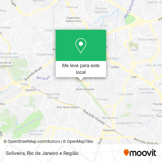 Soliveira mapa