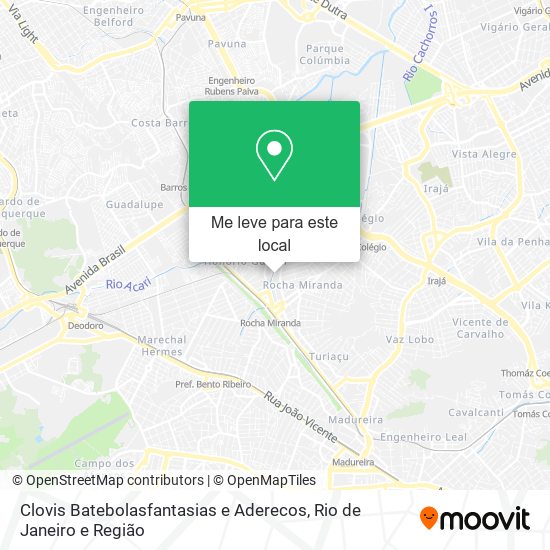 Clovis Batebolasfantasias e Aderecos mapa