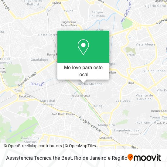 Assistencia Tecnica the Best mapa