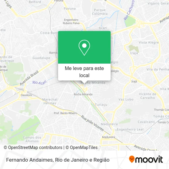 Fernando Andaimes mapa