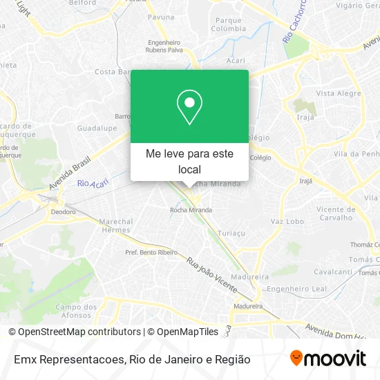 Emx Representacoes mapa