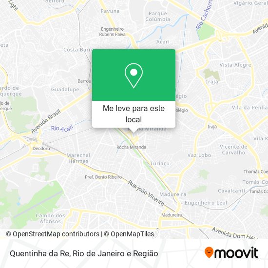 Quentinha da Re mapa