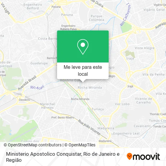 Ministerio Apostolico Conquistar mapa