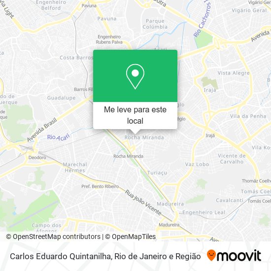 Carlos Eduardo Quintanilha mapa