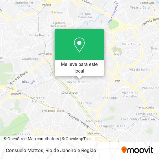 Consuelo Mattos mapa