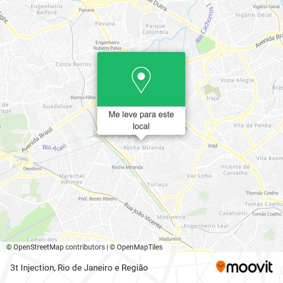 3t Injection mapa
