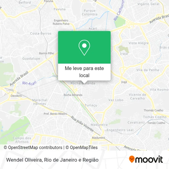 Wendel Oliveira mapa