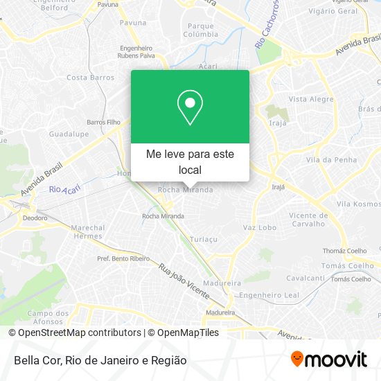 Bella Cor mapa
