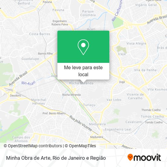 Minha Obra de Arte mapa