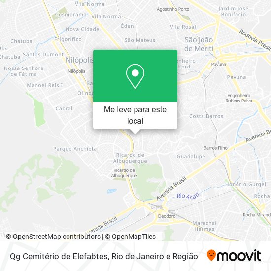 Qg Cemitério de Elefabtes mapa