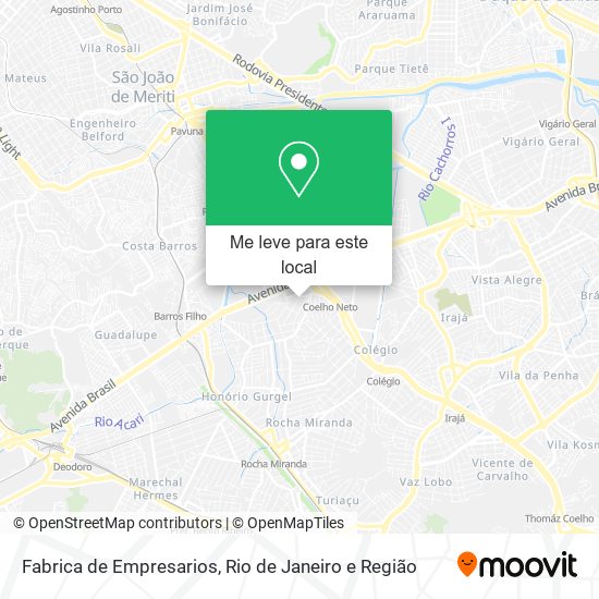 Fabrica de Empresarios mapa