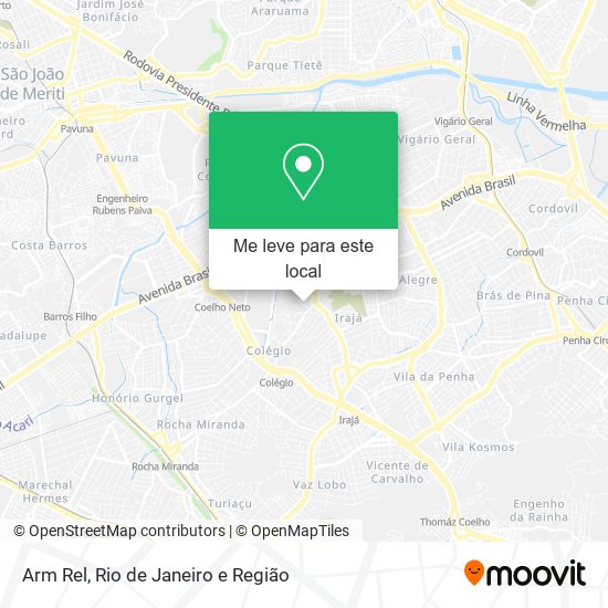 Arm Rel mapa