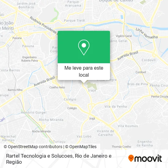 Rartel Tecnologia e Solucoes mapa
