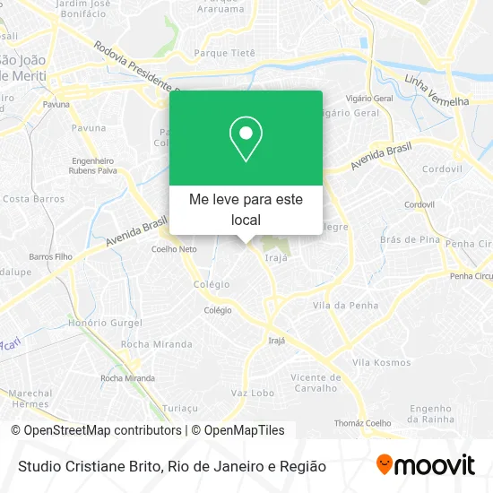 Studio Cristiane Brito mapa