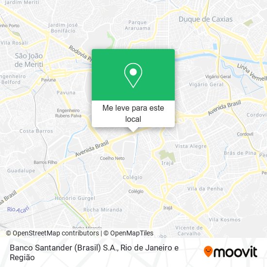 Banco Santander (Brasil) S.A. mapa