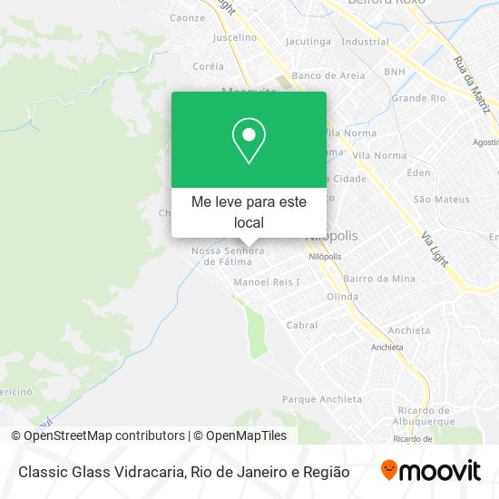 Classic Glass Vidracaria mapa