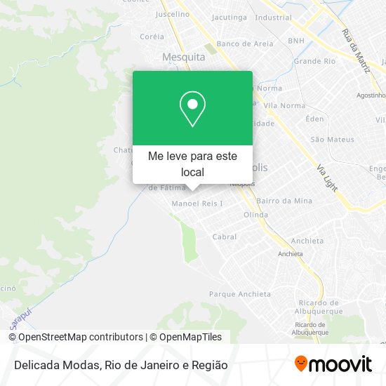 Delicada Modas mapa