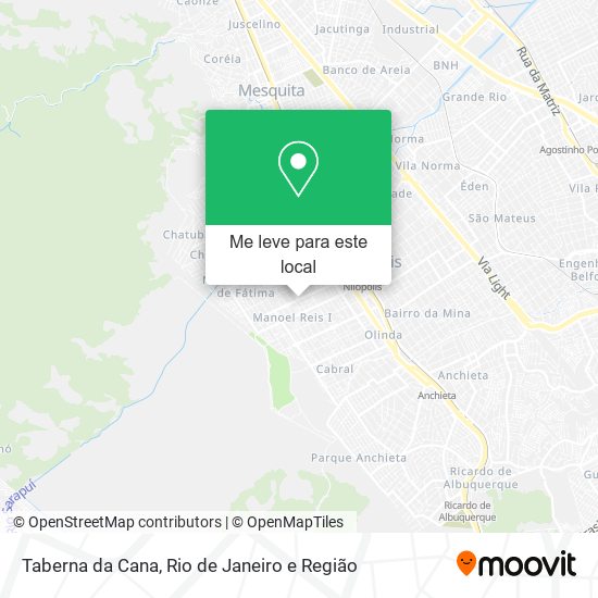 Taberna da Cana mapa