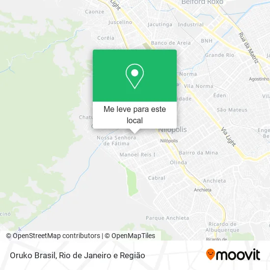 Oruko Brasil mapa