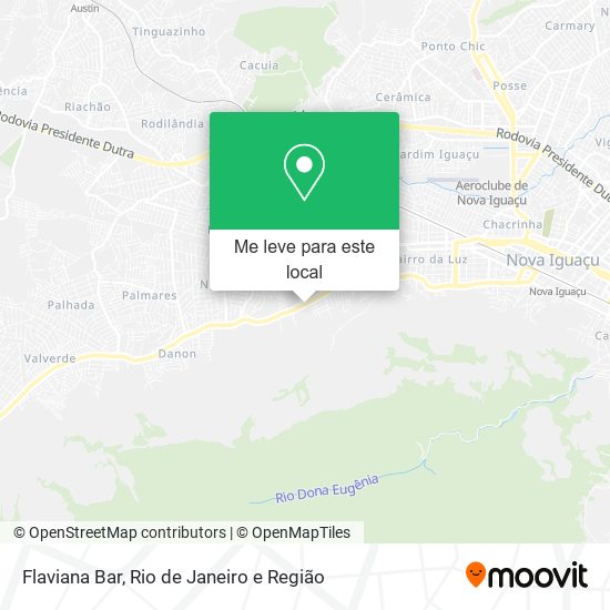 Flaviana Bar mapa