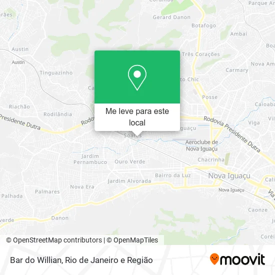 Bar do Willian mapa